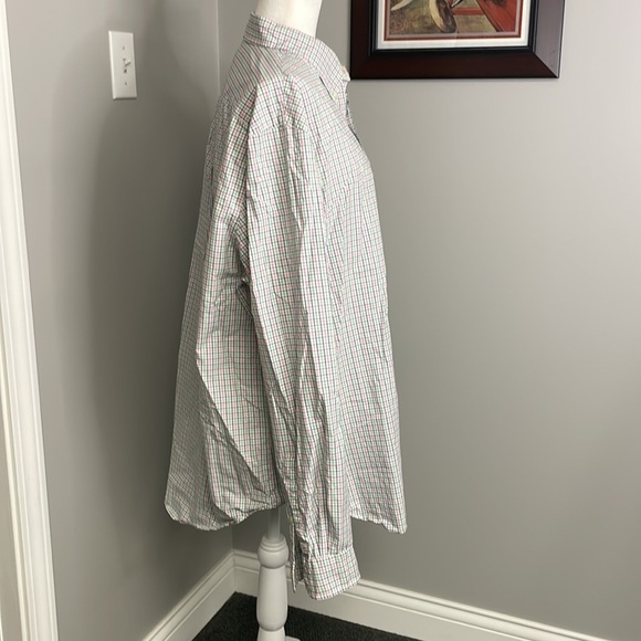 Ralph Lauren Mens Plaid Checks Gingham Button down Long Sleeve shirt Size XXL - Picture 3 of 6